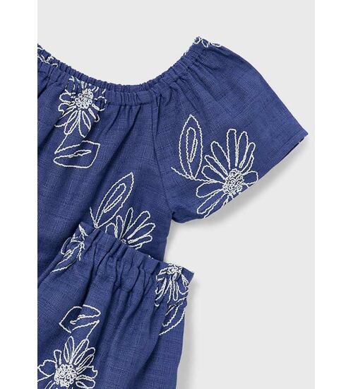 letní dívčí komplet halenka se sukní Mayoral 3947-58