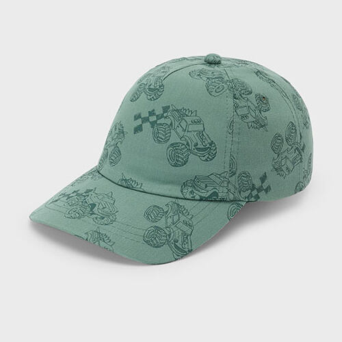 dětská kšiltovka letní s obrázky trucků Mayoral 10194-23