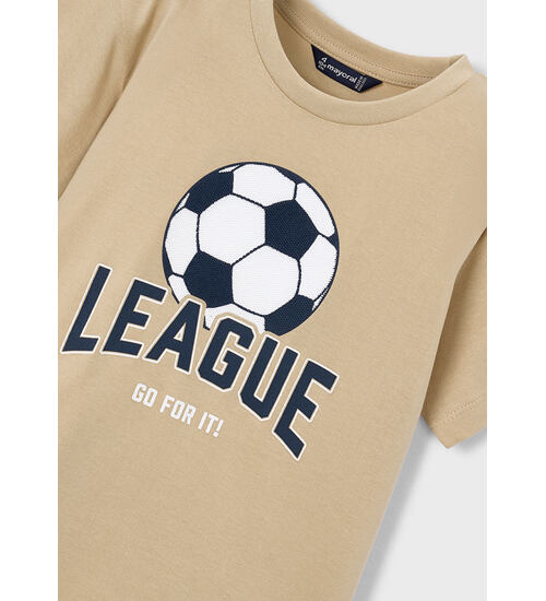 dětské tričko s fotbalovým míčem Mayoral 3074-71