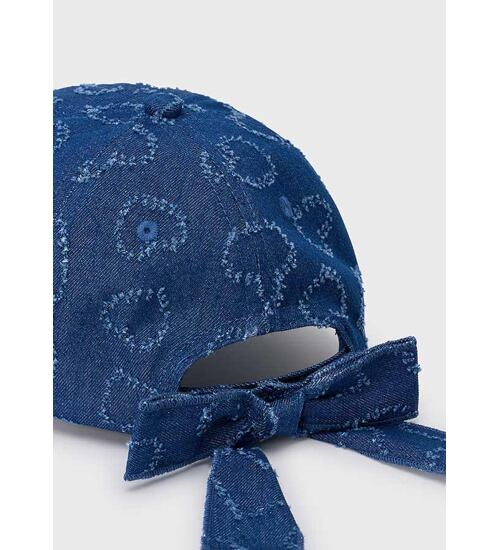 dívčí letní džínová kšiltovka Mayoral 10195-51