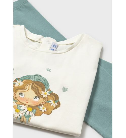 komplet s květinami 3 kusy Mayoral 1749-88