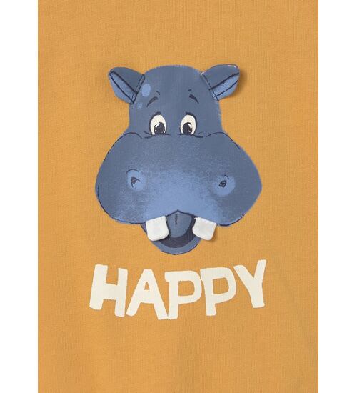 slabší mikinka s obrázkem hrošíka Mayoral 1402-21