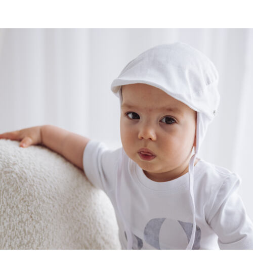 kojenecká bavlněná čepička bekovka Jamiks Bjorg