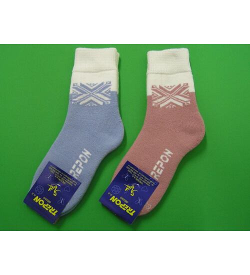 Trepon - teplé ponožky velikost 20-21 modré