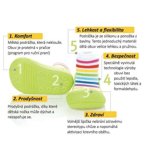 Attipas AR04-rainbow green