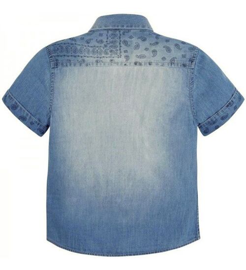 chlapecká letní jeans košile Mayoral 3150