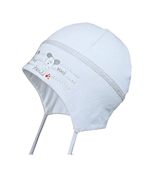kojenecká bavlněná čepice pro obvod hlavy 40 cm