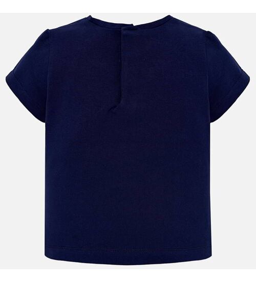 modré tričko pro holčičku Mayoral 1014
