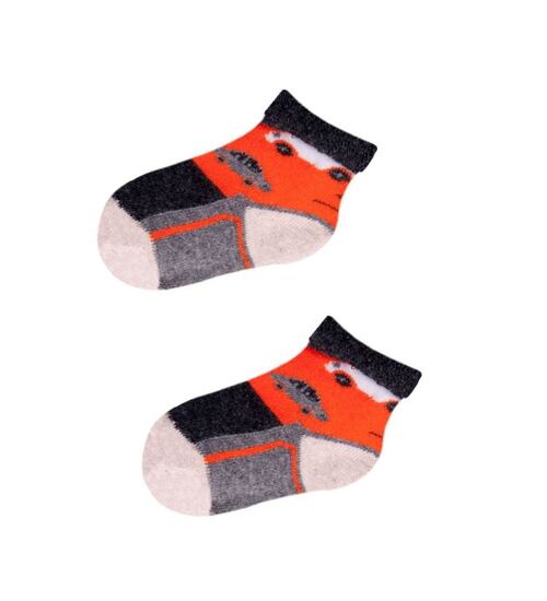 dětské froté ponožky s nesvíravým lemem 15-17 cm