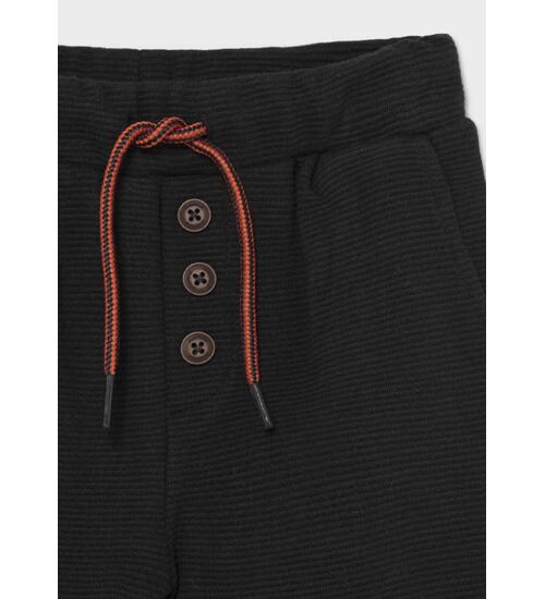 pohodlné úpletové kalhoty pro batolata Mayoral 2536 černé