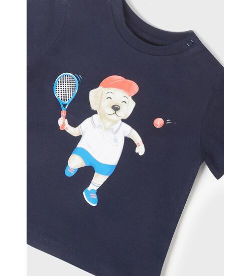 letní triko Mayoral 1016-37 pejsek tenista