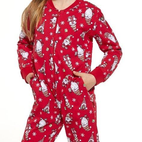 dětský vánoční overal na spaní Cornette 954/162 Kids Gnomes2