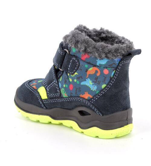 Primigi dětské zimní boty s dinosaury 4860422