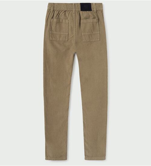 chlapecké manšestrové kalhoty tapered fit Mayoral 7525-78