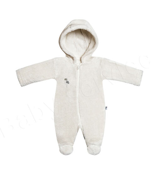 plyšový neutrální overal pro miminka Baby service