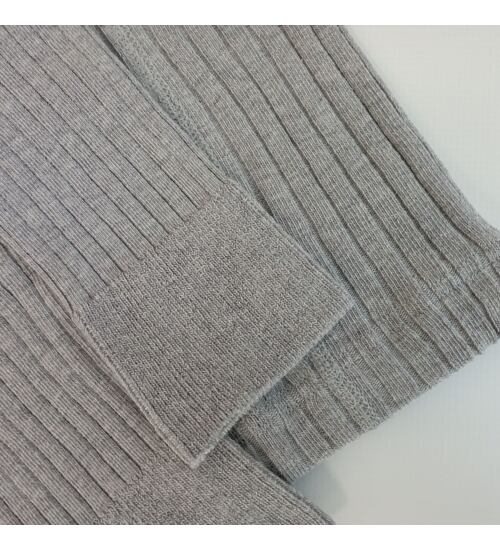 dětské klasické legíny žebrované šedé Trepon