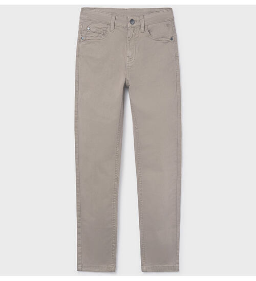 šedé kalhoty chlapecké slim fit Mayoral 582-81
