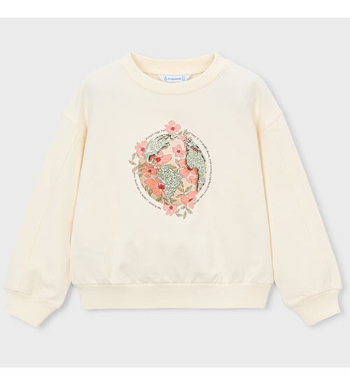 kvalitní dívčí mikiny s obrázkem planety Země