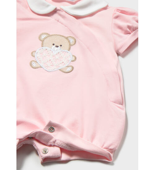 kojenecké letní overaly v setu s medvídky Mayoral 1704-90