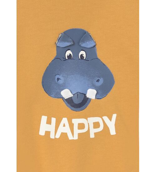 slabší mikinka s obrázkem hrošíka Mayoral 1402-21