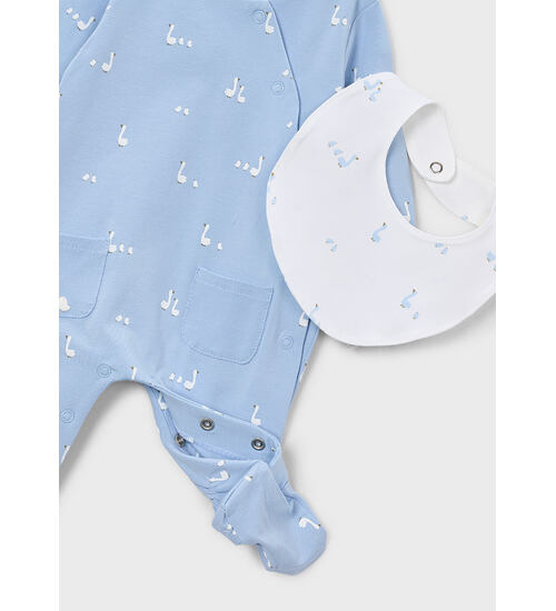 kojenecká souprava se slintáčkem a čepičkou Mayoral 1728-81