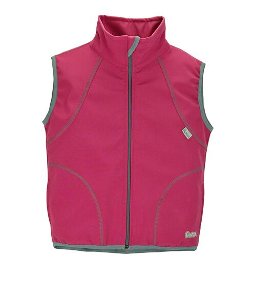 dívčí softshell vesta