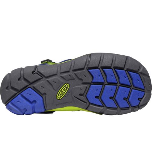 dětské sandály Keen Seacamp II CNX blue depths/chartreuse