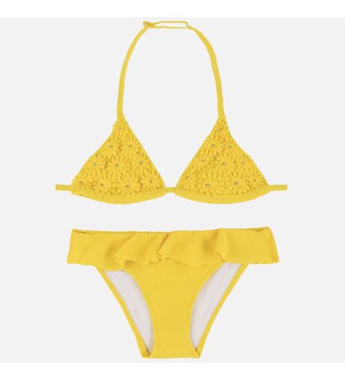 dívčí žluté plavky bikiny 