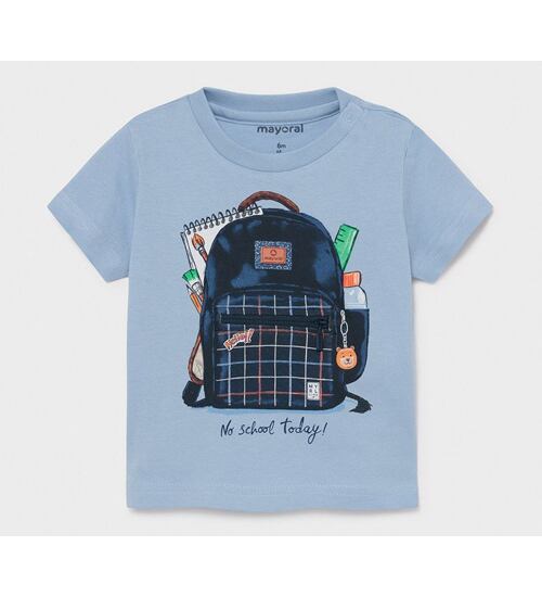 dětské letní tričko s batohem a kapsičkou na zip Mayoral 1011