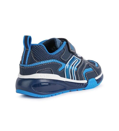 Geox J16FEA Bayonyc blikací sneakersy