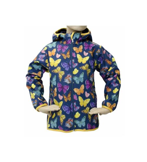 dívčí softshell  bunda velikost 104 a 110