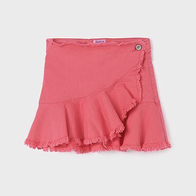 dívčí riflová růžová sukně