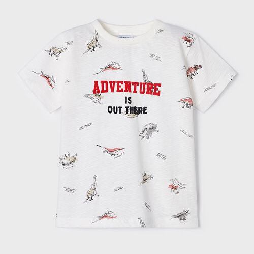 dětské tričko s dinosaury Mayoral 3002-56