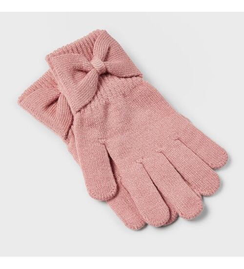 dívčí pletené prstové rukavice