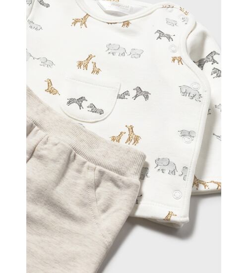 kojenecká soupravička se zvířátky Mayoral 2567-21