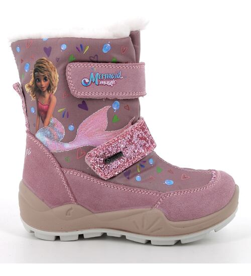 dívčí zimní boty Gore-tex Primigi 8881900 s mořskou vílou