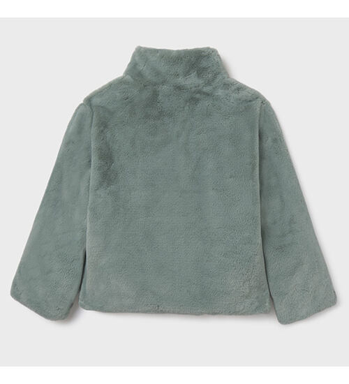 plyšová bunda dívčí Mayoral 7429-39