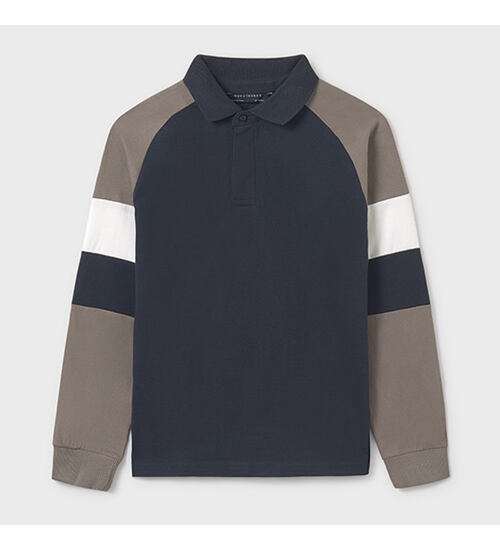 Mayoral polo triko dlouhý rukáv