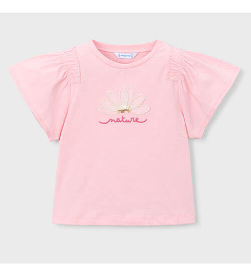 dětské tričko s kytičkou Mayoral 3004-64