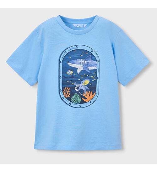 dětské letní tričko s obrázkem moře Mayoral 3079-89