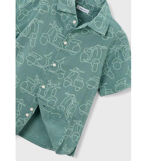 dětská letní košile s obrázky skútru Mayoral 3115-26