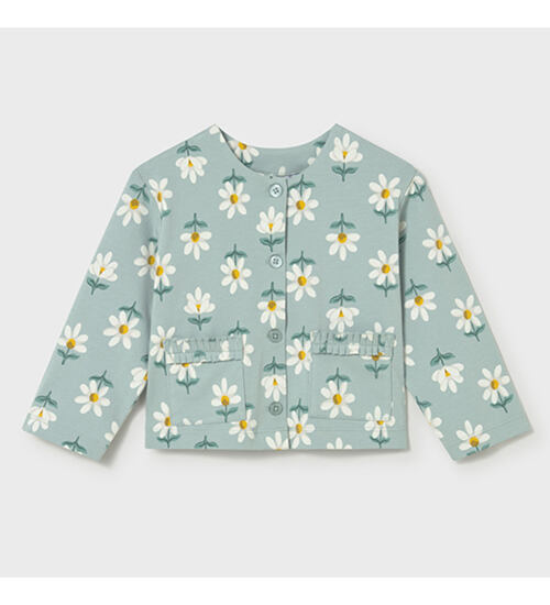 dětský komplet s květinami 3 kusy Mayoral 1749-88