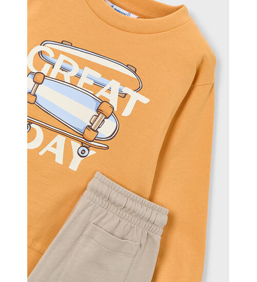 dětská souprava s mikinou přes hlavu Mayoral 3882-66