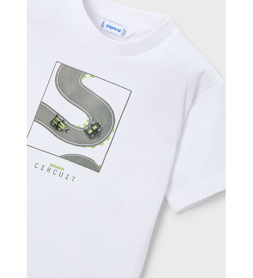 dětská tepláková souprava s bavlněným tričkem Mayoral 3884-70