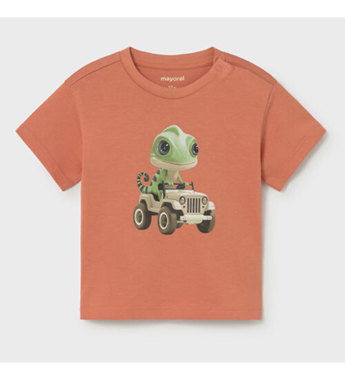 dětské bavlněné tričko s vtipným obrázkem Mayoral 1008-83