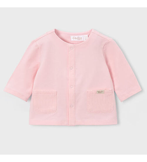 kojenecká mikina růžová Mayoral 1485-76