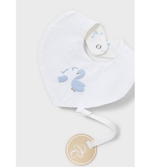 kojenecký letní overal, ponožky a slintáček v kompletu Mayoral 1727-81