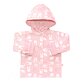 oboustranný kabátek Baby service růžový s kapucí