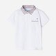 dětské polo tričko letní bílé Mayoral 3152-40