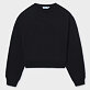 crop top mikina černá dívčí Mayoral 7422-17